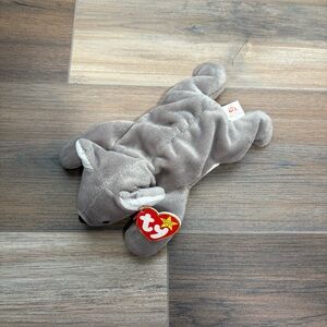 Vintage (1996) TY Beanie Baby “Mel” Gray Koala With Tag Plush Toy Style 4162 8”